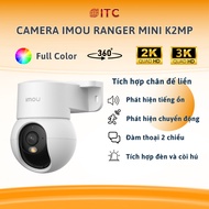 Imou Ranger mini Camera K2MP 5MP | 3MP Super Sharp. Smart night color, siren.