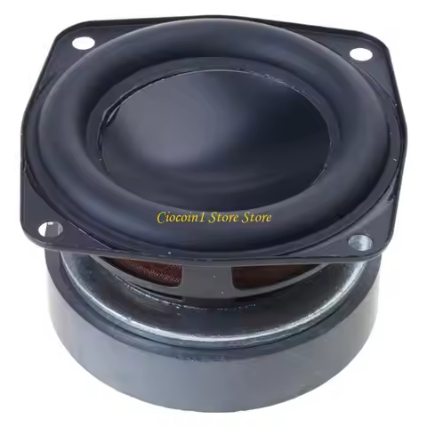 A3PC 3Inch 60W Subwoofer Speaker Passive Radiator Film Square Subwoofer Diaphragm