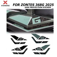 For ZONTES 368G 368G 2025 Motorcycle 3D Side Sticker Protective Epoxy Resin Sticker