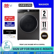 【 SAVE 3.0 VOUCHER 】Samsung 10KG WW10TP44DSX/FQ AI Inverter Front Load Washing Machine | MESIN BASUH | 洗衣机