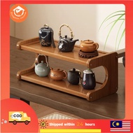 Desktop cup holder, tea table storage rack, multi-layer tea set placement rack on the table