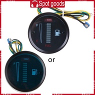 WIN 52mm Diameter Fuel Gauge Marine Boat Extension Fuel Level Gauge with Backlight