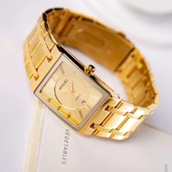 đồng hồ nam halei mặt vuông FULL đen