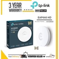 TP-LINK EAP660HD WIFI 6 DUALBAND AX3600 POE GIGABIT CEILING ACCESS POINT | EAP660 HD