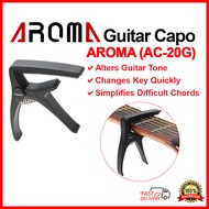 AROMA (AC-20G) Guitar Capo Guitar Acoustic Electric Ukulele Accessories Set | Gitar Akustik Elektrik