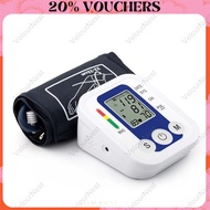 VelourNest Digital Rechargeable Blood Pressure Monitor Meter Arm Type Original Accurate Large