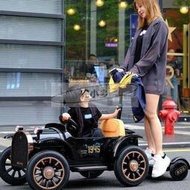 兒童電動車 四輪遙控汽車 親子電動車 兒童電動玩具車 寶寶電動車 可坐大人親子互動電動車