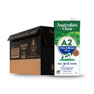 Australia's Own A2 Protein Full Cream Milk 12 x 1 Liter