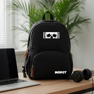 Catenzo - XD1 F208 Casual Black Backpack Insurgent Design Backpack Laptop Fits Thick, Strong Materia