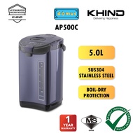 Khind Thermo Pot Water Dispenser 5.0L Pemanas Air Elektrik 熱水壺電熱水壺 AP500C