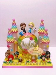 Elsa 城堡蛋糕 扑扑蛋糕