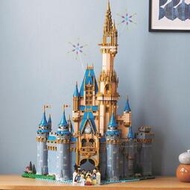 公司貨免運】兼容樂高43222灰姑娘迪士尼城堡系列高難度建筑拼裝積木女孩玩具
