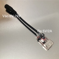 USB cable 12V- 5V