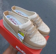 sepatu sandal wedeges kickers motif tali/seoatu wedges wanita terbaru
