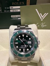 (Sold) 2015年Rolex 116610lv 116610 綠綠 hulk