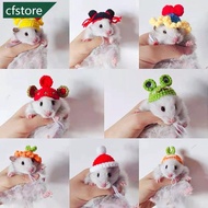 CFSTORE Pet Hamster Budgerigar Cockatiel Peony Parrot Bird Hat Wool Crochet Knitted Parrot Hat Small