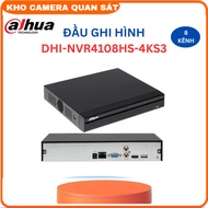 DAHUA DHI-NVR4108HS-4KS3 8-channel IP video recorder - camera warehouse
