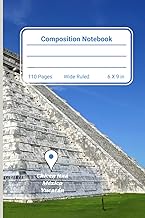 Chichén Itzá Travel Notebook – Lined Journal 7.5x9.25, 120 Pages: Fun Gift for Travelers, Students &