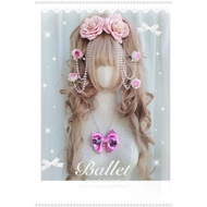 accessories​ GYARU​ Necklace​Pearl​ Bow​Pink​Diamond​Heart