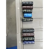 Removable polarized capacitor 82uf/500v, 100uf/500v, 100uf/450v