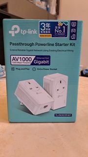 TP-Link AV1000 Gigabit 直插式電力線網絡橋接器