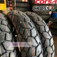 CORSA CROSS S 70/90-17 , 80/90-17 , 110/80-14 , 130/70-13 , 110/70-13 , 100/80-14