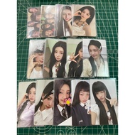 [OFFICIAL ~ ready stock] ILLIT Yunah, Minju, Moka, Wonhee, Iroha Kpop Photocard Pc *READ DESC*