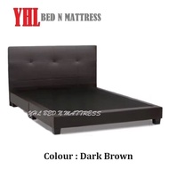 YHL PVC Leather  Divan  Bed Frame (Available In 4 Sizes)
