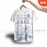 Latest White Al Nassr Football Jersey / Al Nassr Football Shirt / Al Nassr Piknowpis Sport Futsal Sp