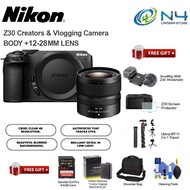 NIKON Z30 Mirrorless Camera NIKKOR Z DX 16-50mm & 18-140mm & 50-250mm Nikon Vlogger Essentials Nikon