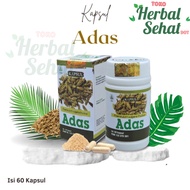 Tazakka Fennel Capsules, 60 natural herbal capsules to help digestive problems, Halal BPOM