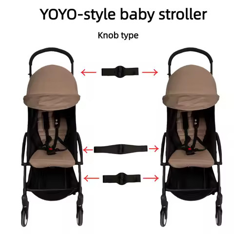3 Pieces Dual Coupler Connector for Babyzen YOYO & Yoya Pushchairs, Linking Two Units, Stroller Acce