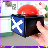 Game Answer Buzzer - with Sound and Light Alarm Button, Fun Question and Answer Game Props