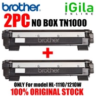 ORIGINAL BROTHER TN-1000 Original Toner Cartridge TN1000 - HL-1110 / 1510 / 1815 / 1210W