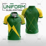 SK Sublimation Polo Shirt Full Sublimation Men Short Sleeve