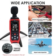 Digital Sound Level Meter with Data Logger – 30-130dB A/C/Z Frequency Weighting Fast/Slow Response U