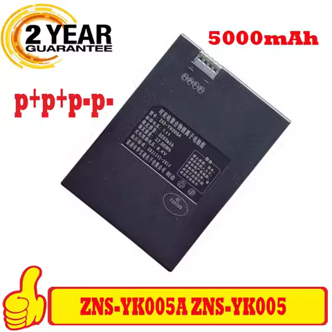 YDLBAT High-Quality Lithium Smart Door Lock Battery for ZNS-YK005A ZNS-YK005 5000mAh
