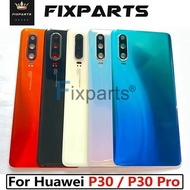 1PCS Glass For Huawei P30 Pro Battery Cover Rear Door Housing Back Case Replacement For Huawei P30 B