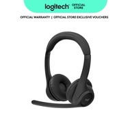 Logitech Zone 300 Wireless Bluetooth Headset With Noise-Canceling Microphone, Compatible with Window