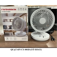 Plug-in Desk Fan CY-001 Classified with Rotation and without Rotation
