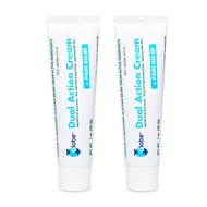 (2 Pack) Globe Triple Antibiotic Cream + Pain Relief, Neomycin, Polymyxin B, Pramoxine HCl, Soothes