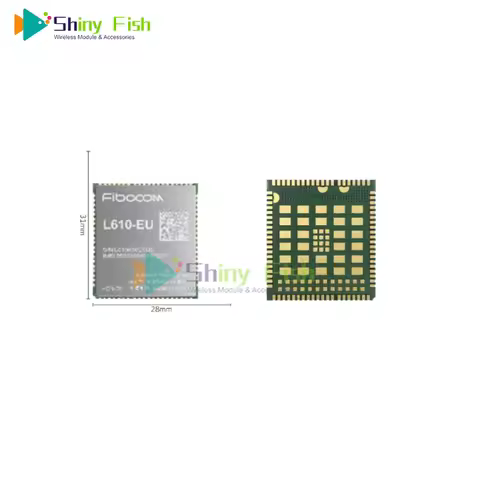 Fibocom LTE Cat1 L610-EU Module For Europe Built In WIFI Scan Bluetooth LTE-FDD B1/B3/B7/B8/B20/B28*