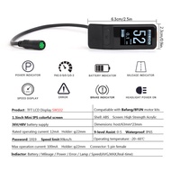 จักรยานไฟฟ้าจอแสดงผล TFT 850C P850C SW102 C961 Bluetooth สำหรับ bafang BBS กลางไดรฟ์มอเตอร์จักรยานรายงานคอมพิวเตอร์