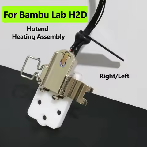 Original For Bambu Lab Hotend Heating Assembly for H2D and H2D Laser Bambulab H2d Spare Parts 3D Pri