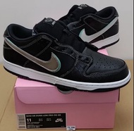 Diamind Supply Co. x Nike Dunk Low Pro SB [2018年 產品] (Black Diamind/Silver Tiffany Blue/黑鑽石) us11
