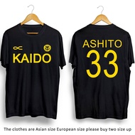 T-Shirt Round Neck Printed With Ao Ashi Aoashi 33 Pattern Black White For Men And Women S-5XL