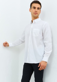 Jobb Doric Kemeja Pria Lengan Panjang Regular Fit Putih