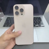 iPhone 16 Pro Max 256G美版雙卡金色 外觀97新 94電 全原全綠
