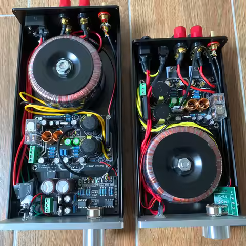 HIFI Audio LM1875 Amplifier A1 Preamp GC2.0 Channel Stereo 30W+30W