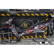 Sirius black rabbit rabbit removable stamp